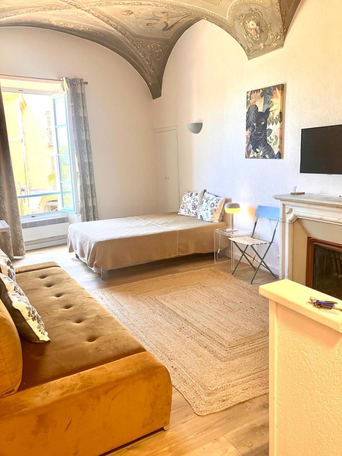 Studios - Menton Old Town - Near The Beach And Shops المظهر الخارجي الصورة